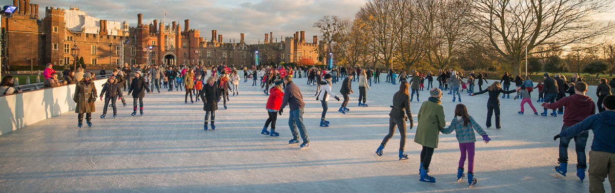 Hampton court palace on sale ice rink